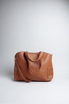 Handbag Side Pocket Tan